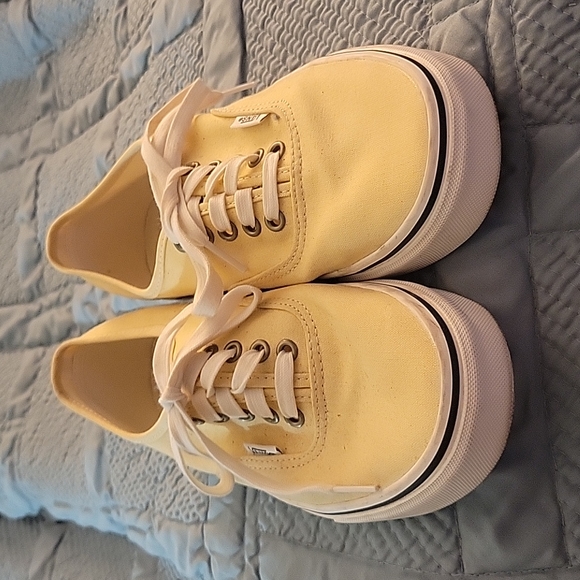 Brand New Without Tags Yellow "Parks Project" Vans - Picture 5 of 6